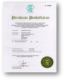 CIDB Certificate