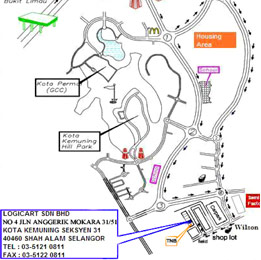 Logicart Sdn Bhd Location Map